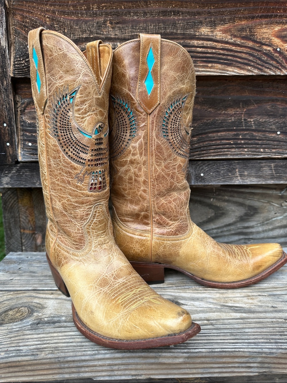 Johnny Ringo cowboy cowgirl boots - Picture 6 of 9